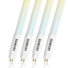 Luxrite 4FT T5 LED Tube Lights 24W=54W 4CCT 45.79