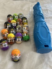 Lot Of 16 Mighty Beanz 2007 Series 1 Very Rare M40 # 122 + Speed Bump Flip Track picture