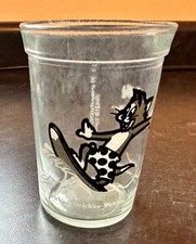 Vintage Tom & Jerry Welches Jelly Jar Glass 1990 picture
