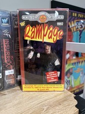 WWF Rampage 97 VHS 1997 Wrestling Coliseum Video Badd Blood RARE picture