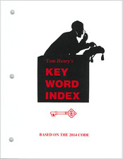 2014 NEC Key Word Index by Tom Henry (Softback NEC Edition) picture