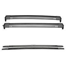 Fits 06-13 Land Rover Rover Sport OE Style Roof Rails & Cross Bars Set picture
