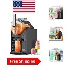 Versatile 5-in-1 Slushie & Ice Cream Maker with Hygienic Self-Cleaning Design picture