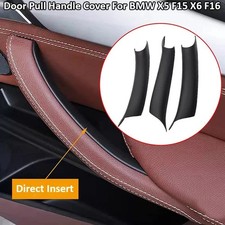 3X Inner Handle Interior Door Panel Pull Trim Fit BMW X5 F15 X6 F16 2015-2018  picture