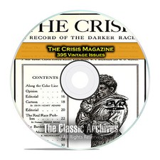 The Crisis Magazine, 395 Vintage Issues, 1910-1963 American Civil Rights DVD D09 picture