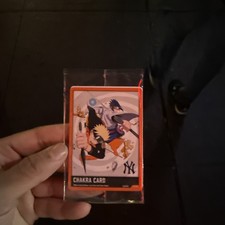 NEW NARUTO x YANKEES BANDAI CHAKRA Exclusive Promo Card 9/8/2026 picture