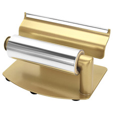 Professional Foil Dispenser and Cutter, Metal Sawtooth Design, Non-Slip Base, Go picture