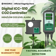INKBIRD CO2 Controller Carbon Dioxide Built-in Photo Sensor 3 Running Modes 120V picture