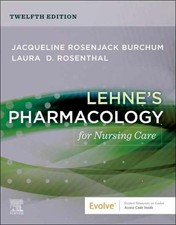 Lehne's Pharmacology for Nursing - Paperback, by Burchum DNSc FNP-BC - Very Good picture