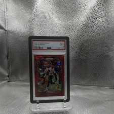 2020 Panini Prizm Rookie Joe Burrow Red Ice Psa9 picture