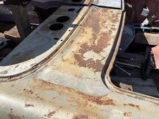 1957 Pontiac Cheafland Cadelilla Quarter Panel Left Rear Part Not Whole Car ￼ picture
