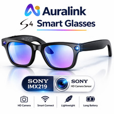 4k Smart AI Glasses for Men, Women, 8 MP Camera, Open-Ear Speakers, 1080p HD picture