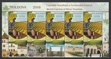 Moldova 2018 World capital of wine tourism MNH Sheet picture