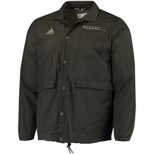 Adidas Men’s Nebraska Cornhuskers Football Salute To Service Full Snap Jacket XL picture