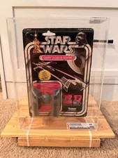 Vintage 1978 Kenner Star Wars Darth Vader Tie Fighter Die Cast 21 Back CAS 65 picture