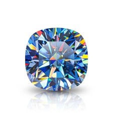 6.00 Ct Cushion Blue Color Lab Grown CVD Diamond VVS1 Certified Loose Stone picture
