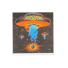 Boston Band Spaceship Album Art Vinyl Sticker Retro Rock Music picture