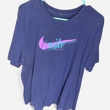 Nike Mens Navy Run Graphic Tshirt XL‎ picture