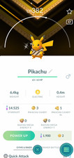 Pokemon✨Shiny Pikachu✨Batik Shirt Background✨PTCs✨Trade✨Go picture
