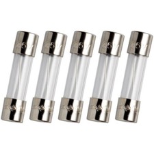 Quality USA brand 5x GMA 4A 125v Fast Blow GLASS Fuse (4A), 5x20mm picture