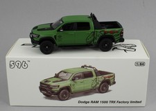 1:64 *596 MODELS* GREEN Dodge RAM TRX Pickup Truck *NIB* picture