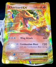 Charizard📈SSP EX 12/108 Evolutions GOLD HOLO SUPER RARE🔥SEE PICS COND. picture