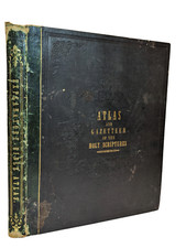1849 Explanatory Bible Atlas & Scripture Gazetteer, Jenks, Biblical Maps ~13x11
