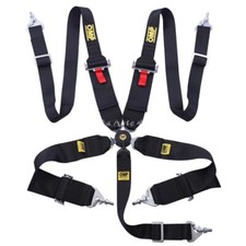 OMP 5 Point Camlock Quick Release Car Seat Belt Harness Racing Universal 3