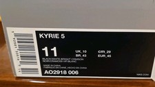 Nike Kyrie 5 Friends Black Men's Size 11 Brand New Deadstock AO2918-006 picture