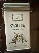 Charbrew Classic Winnie the Pooh English Breakfast Tea 60 Bags Collector Tin NEW picture