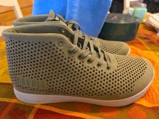 NOBULL Suede Trainers Men's Size 10.5 M 11.5W Moss Green Sneakers Mid Top Shoes picture