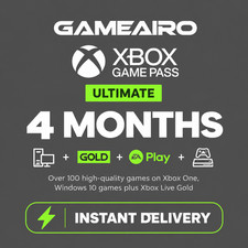 3+1 (4) Months Xbox Game Pass Ultimate and Live Gold Membership FAST DELIVERY picture