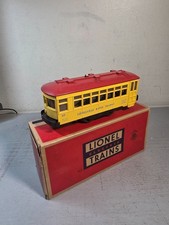 LIONEL No. 60 Lionelville Rapid Transit Trolley ++++++ Post War ++++++ OB ++++++ picture