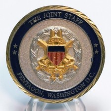 [668] US Military Joint Staff Pentagon Challenge Coin Chairman JCS 5cm picture