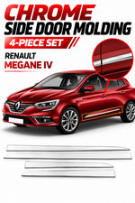 Chrome Door Side Molding Trim for Renault Megane IV 2016–On picture
