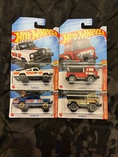 2024🔥Hot Wheels🔥Jeep 4 Pack, All 4 Different, 1/64 Scale Casting picture