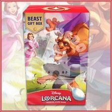 Disney Lorcana TCG Beast Hyperia City Gift Box Factory Sealed Ships 11/13 picture