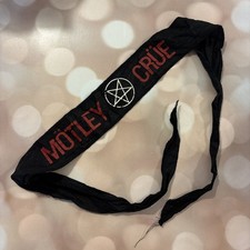 Motley Crue Vintage 1983-84 Shout at the Devil Tour Official Headband picture