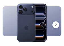 Apple iPhone 17 Pro Max 256GB Blue Unlocked 48MP Bar Smartphone picture