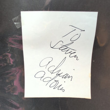 Rare Signed 80's WWF Star - Adrian Adonis - Cut Signature Not Authenticated picture