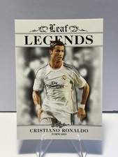 Cristiano Ronaldo Real Madrid 2017 Leaf Legends #02 Soccer Card picture