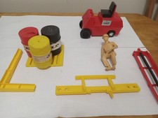 Vintage Topper Toys 1965 Johnny Express Driver Forklift Parts Lot picture