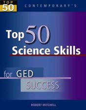 Top 50 Science Skills for GED - Paperback, by Mitchell Robert - Very Good o picture