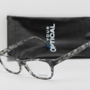 NEW VANNI MOD. V1259 A211 BLACK CLEAR GREY AUTHENTIC EYEGLASSES 53-15 picture