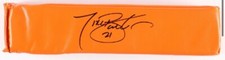 Tiki Barber Autographed Signed Full Size End Zone Pylon New York Giants Beckett picture