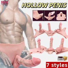 Penis Sheath Male Bigger Sleeve Girth Reusable Condom Extender-Enlarger-Enhancer picture