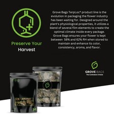 Grove Bags - TerpLoc Curing & Storage Bags - 1/2 Pound - 10 pack MADE IN THE USA picture
