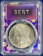 1885-O $1 Morgan Silver Dollar ~ PCGS MS63 - Purple Core picture