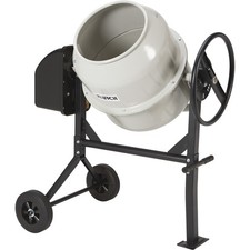 Klutch Electric Cement Mixer, 4.25 Cu. Ft. Drum, 2/3 HP, 120V Electric Motor picture