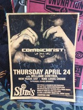 Combichrist Concert Flyer picture